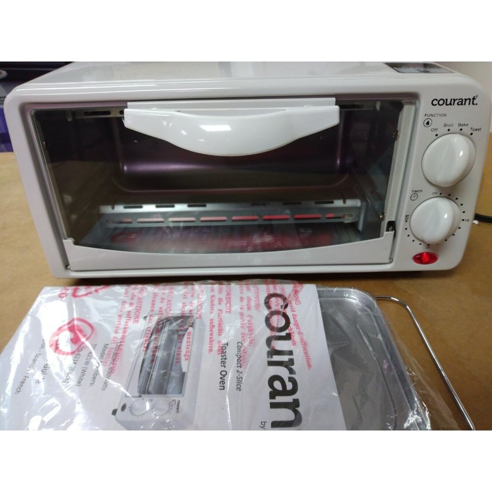 Courant TO621W Compact Toaster Oven White